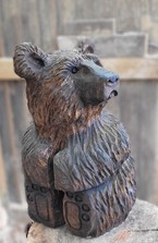 Bear sitting 17 inches tall £200.00